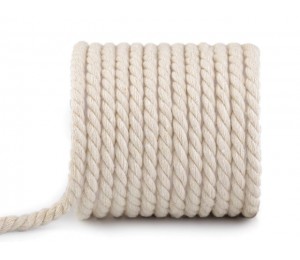 Kordel Baumwolle gedreht Ø12 mm